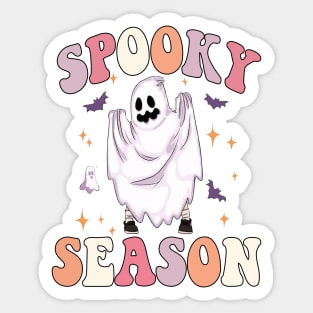 Spooky Season Ghost Boo Sticker